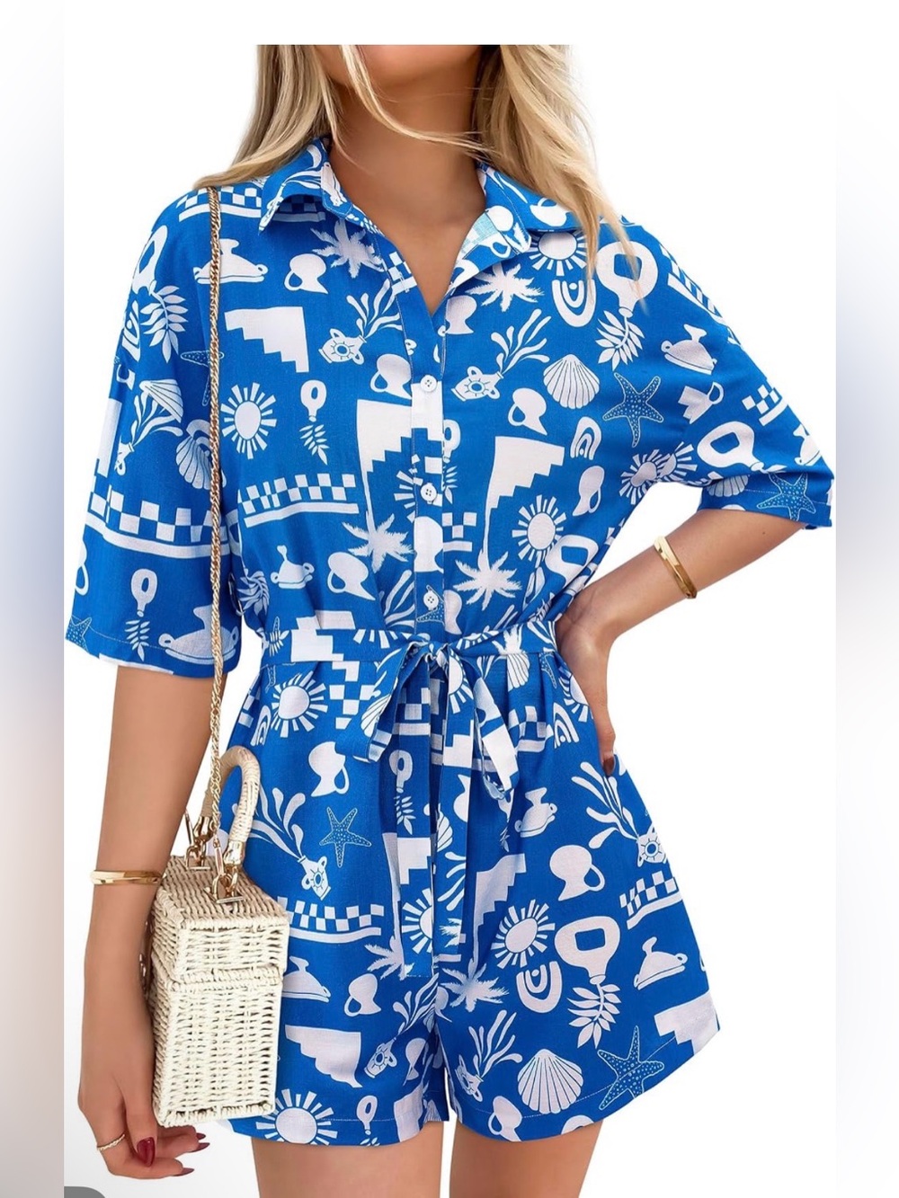 PRETTYGARDEN Women's Romper XXL - NWT